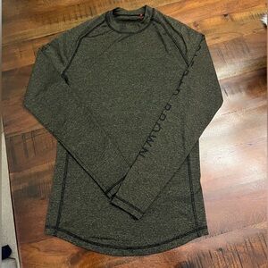 Orlebar Brown Rash Guard Crewneck Long Sleeve Green Size S Performance Top
